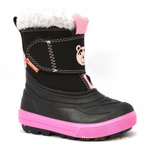 1507 B BEAR Черно-розовы