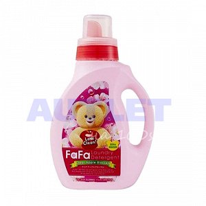 NS Жидкое средство для стирки детского белья "FaFa" с яблочным ароматом, флакон, 1000 мл