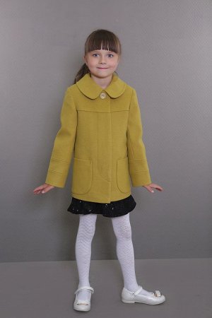 Пальто детское демисезонное 7-506-937  (олива)