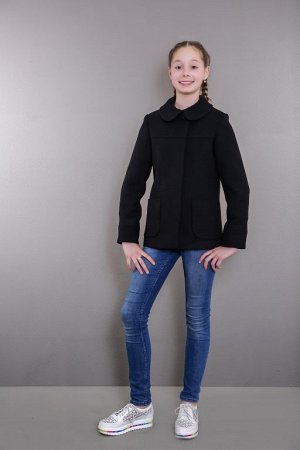 Пальто детское демисезонное 7-506-000  (черный)