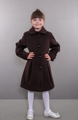 Пальто детское демисезонное 7-503-900  (шоколад)