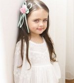 зажим для волос с лентами
