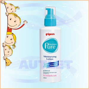 Увлажняющее молочко PIGEON Newborn Pure Moisturizing Lotion, 0+ мес, 200 мл