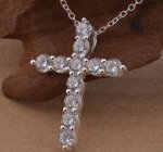 цепочка 45см крест 2.4*3.3cm