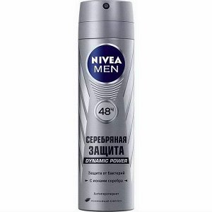 NIVEA Део-спрей "Серебряная защита" муж.150 мл