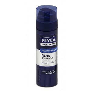 NIVEA for men Пена д/бритья "Увлажняющая" 200 мл