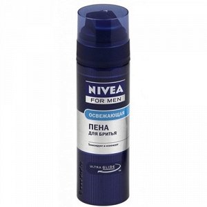 NIVEA for men Пена д/бритья "Освежающая" 200 мл