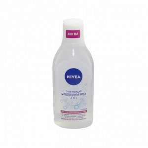 NIVEA Visage Мицеллярная вода Смягчающая д/сух. и чувст. кожи  3в1 400 мл