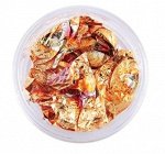 Фольга в баночке &quot;Медное золото&quot;