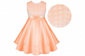 Платье Цвет: персик
