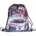 Мешок для обуви 1 отделение &quot;SportCar&quot;, черный