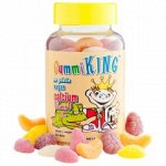 Gummi King, Кальций с витамином D для детей, 60 жевательных конфет