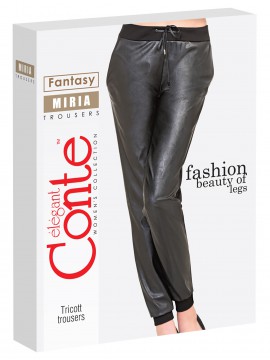 MIRIA брюки (Conte) трикотажные, комбинированные, свободного покроя