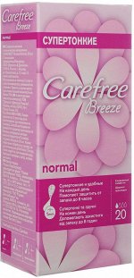 Carefree® Breeze Normal Салфетки 20 шт.