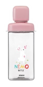 Бутылка для воды из тритана "KOMAX NEMO PINK RABBIT", 430мл