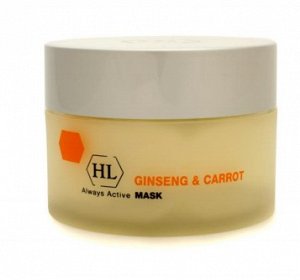 Ginseng &carrot Питательная освежающая подтягивающая маска.