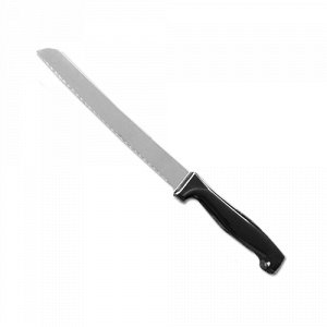 РР-04К Хлебный нож 19,2/0,10см с черной полипропиленовой ручкой, РР-04К