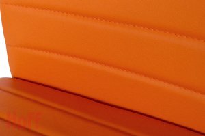 Стул Lina Производитель:  Китай    Коллекция:  Lina   Размер (ШхВхГ):   44х98х54 см  Материал обивки:   искусственная кожа  Материал каркаса:   металл  Цвет:   оранжевый, хром  Максимальная нагрузка: 