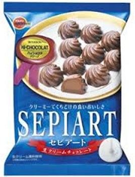 Конфеты  шоколадные молочные "SEPIART NAMA CREAME CHOCOLATE", вакуумный пакет, 57гр