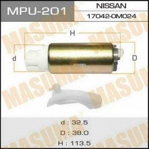 Бензонасос MASUMA, с фильтром сеткой MPU-001. Nissan V=1500-1800 *