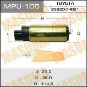 Бензонасос MASUMA, с фильтром сеткой MPU-002. Toyota V=1500-2000 *