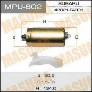 Бензонасос MASUMA, с фильтром сеткой MPU-001. Subaru V=1500-2000 *