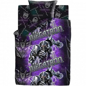 419998 КПБ 1,5 поплин "Transformers" Neon (70*70) рис. 8870+