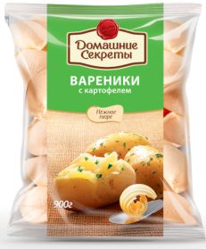 Вареники, с картофелем, Сибирский Гурман, 900 г, (12)