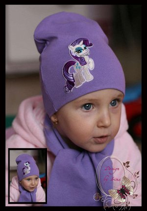 Удл.шапочка аметистовая «Рарити» из My Little Pony...