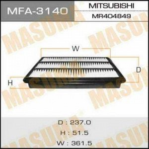 Воздушный фильтр A-3017 MASUMA (1/20)