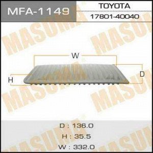 Воздушный фильтр A-1026 MASUMA (1/20)