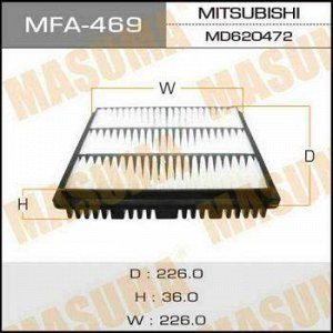 Воздушный фильтр A-346 MASUMA (1/40)