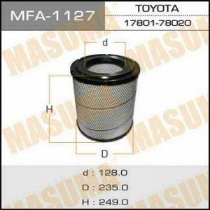 Воздушный фильтр A-1004 MASUMA (1/4)