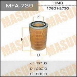 Воздушный фильтр A-616 MASUMA (1/4)