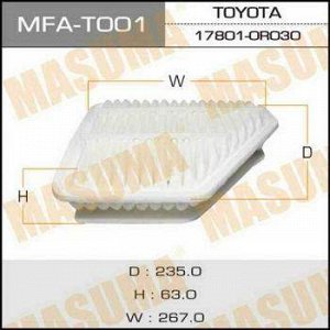 Воздушный фильтр A-1517 MASUMA TOYOTA/ AYRIS/ #E150# 06-08 (1/40)