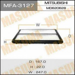 Воздушный фильтр A-3004 MASUMA (1/40)