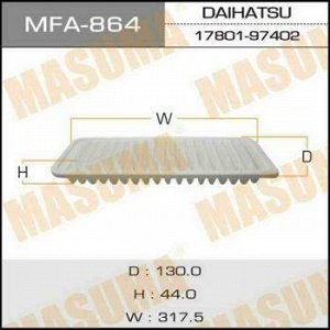 Воздушный фильтр A-741 MASUMA (1/40)