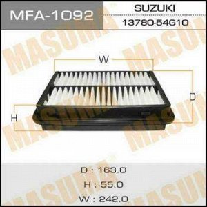 Воздушный фильтр A-969 MASUMA (1/40)