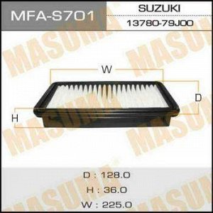 Воздушный фильтр A-980 MASUMA SUZUKI/ SX4/ YA11S, YB11S, YC11S 06- (1/40)