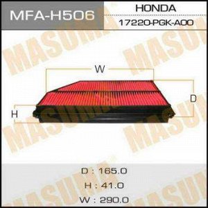 Воздушный фильтр A8518 MASUMA LHD HONDA/ MDX/ YD1 03-06 (1/40)