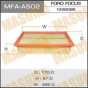 Воздушный фильтр A0253 MASUMA LHD FORD/ FOCUS/ V1600 05-07 (1/20)