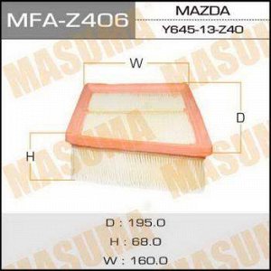 Воздушный фильтр MASUMA MAZDA/ MAZDA2 07- (1/20)