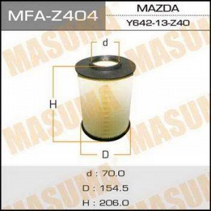Воздушный фильтр MASUMA MAZDA/ MAZDA3 08- (1/18)