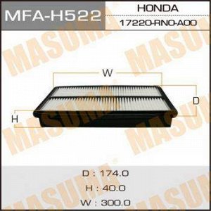 Воздушный фильтр A8520 MASUMA LHD HONDA/ PILOT 2009- (1/40)