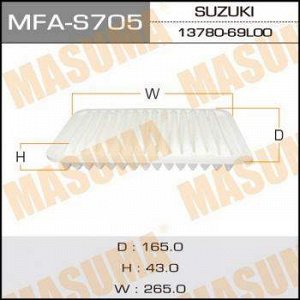 Воздушный фильтр A-978 MASUMA SUZUKI/ SWIFT, SPLASH, WAGON R (1/40)