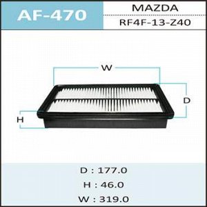 Воздушный фильтр A-470 HEPAFIX   (1/40)
