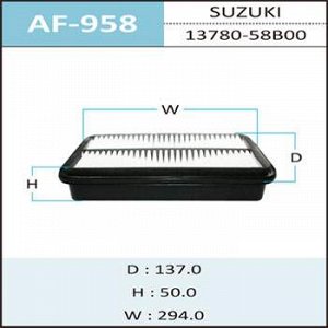 Воздушный фильтр A-958 HEPAFIX   (1/52)
