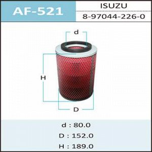 Воздушный фильтр A-521 HEPAFIX   (1/18)