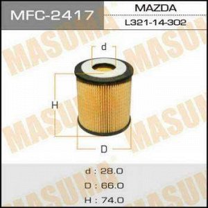 Масляный фильтр O-406 MASUMA