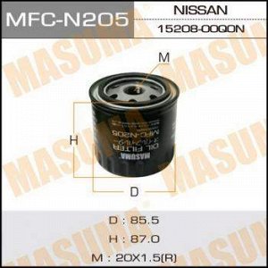 Масляный фильтр C0056 MASUMA LHD NISSAN/ PATHFINDER, NAVARA 05-